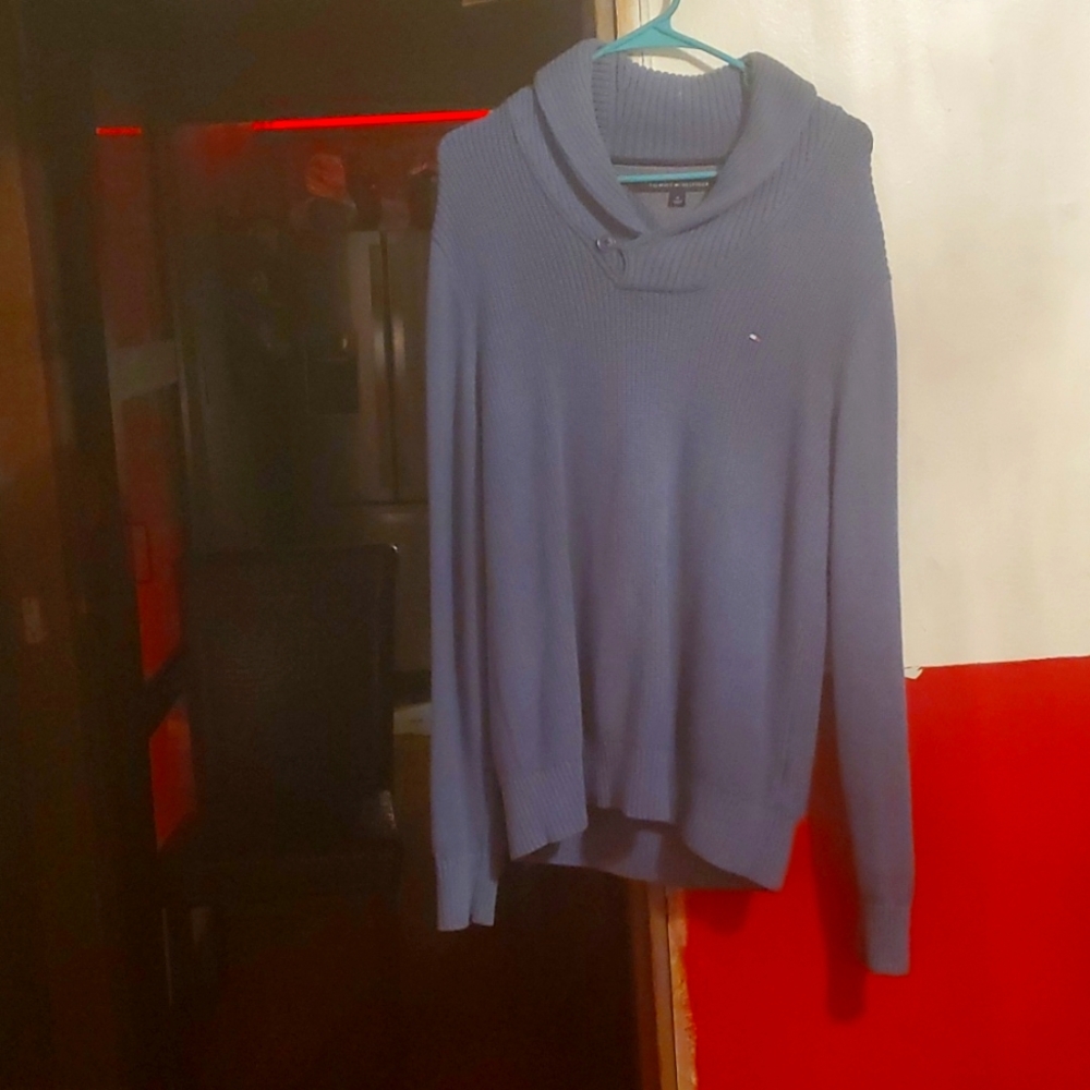 Men's Tommy Hilfiger Blue Sweater (M)
